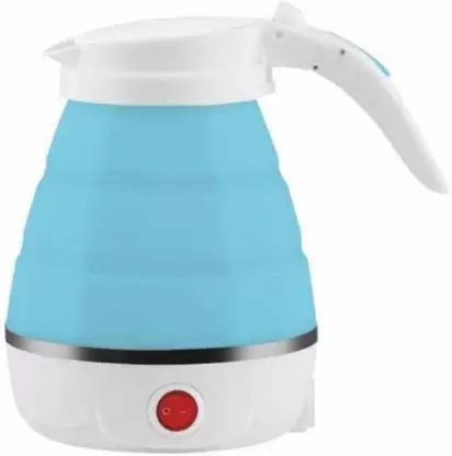 Foldable Electric Kettle For Travel | Silica Gel Fast Water Boiling 600ml