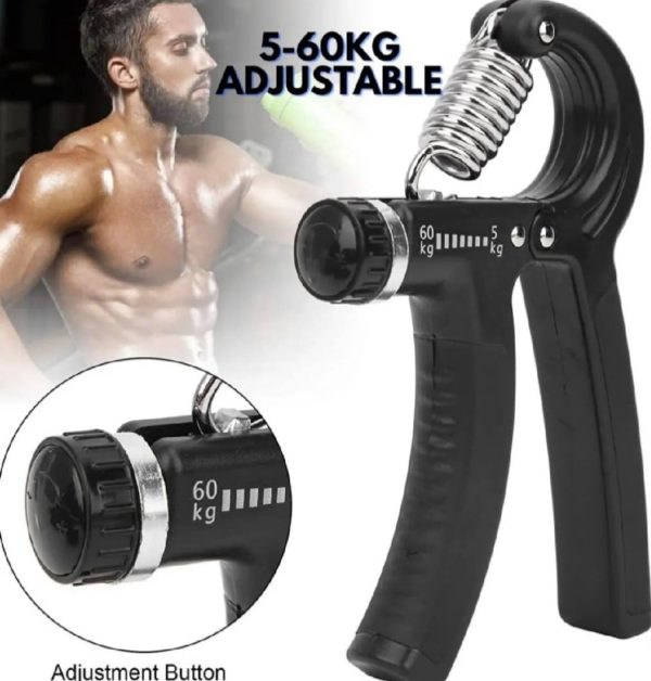 Hand Gripper & Exerciser Adjustable for Wrist & Forearm (random color)