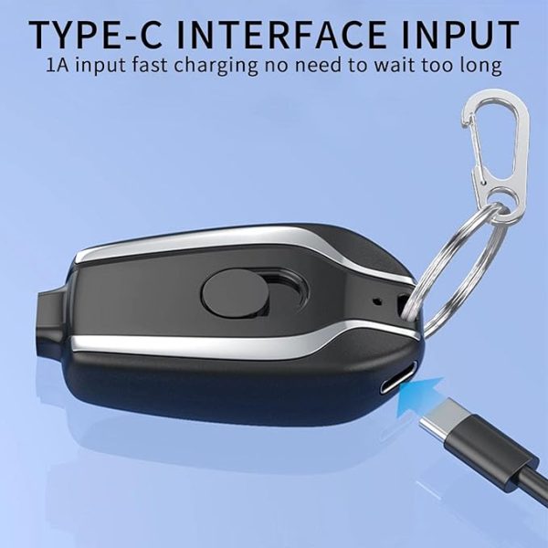 (nw000234) Emergency Keychain Portable Charger (type C )