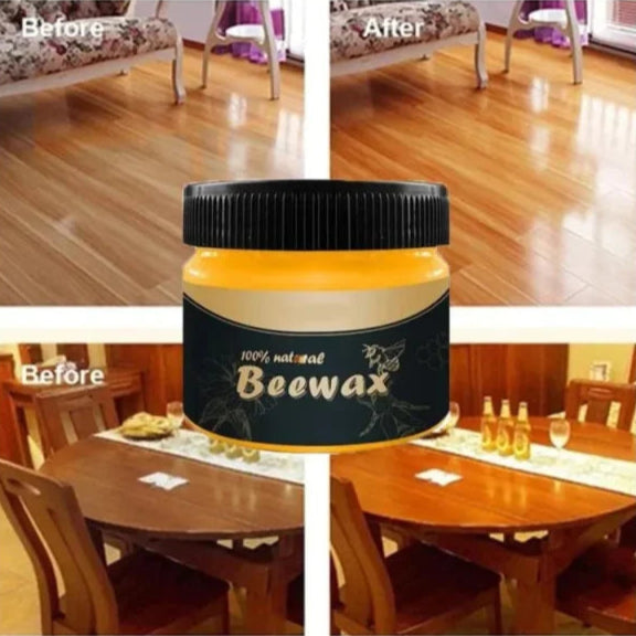 Beewax Furniture Polish & Shiner 85ml  –For Wooden Table, Chair, And Floor