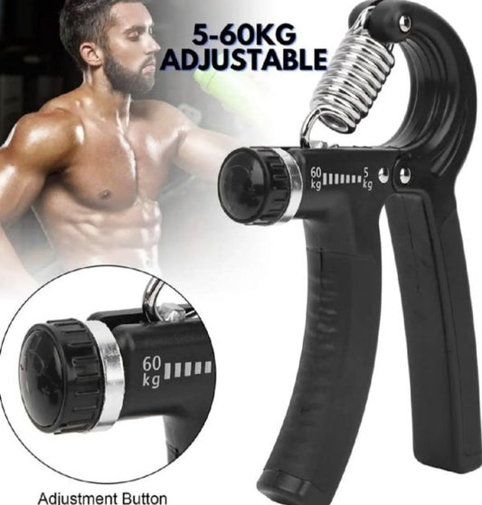 Hand Gripper & Exerciser Adjustable for Wrist & Forearm (random color)