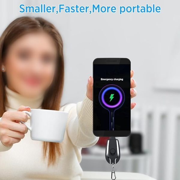 (nw000234) Emergency Keychain Portable Charger (type I Phone )