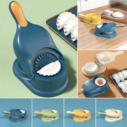 Pack of 2 | 10-Piece Multi-Function Spit Bone Plate Set + 2-in-1 Dumpling & Samosa Maker