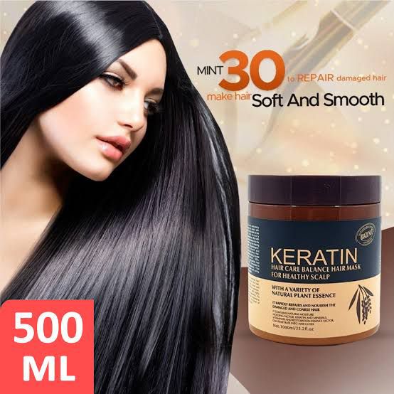 Keratin Hair Care Mask And Treatment For Shiny, Smooth & Healthy Hair – 500ml(Original)