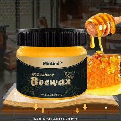 Beewax Furniture Polish & Shiner 85ml  –For Wooden Table, Chair, And Floor