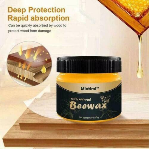 Beewax Furniture Polish & Shiner 85ml  –For Wooden Table, Chair, And Floor